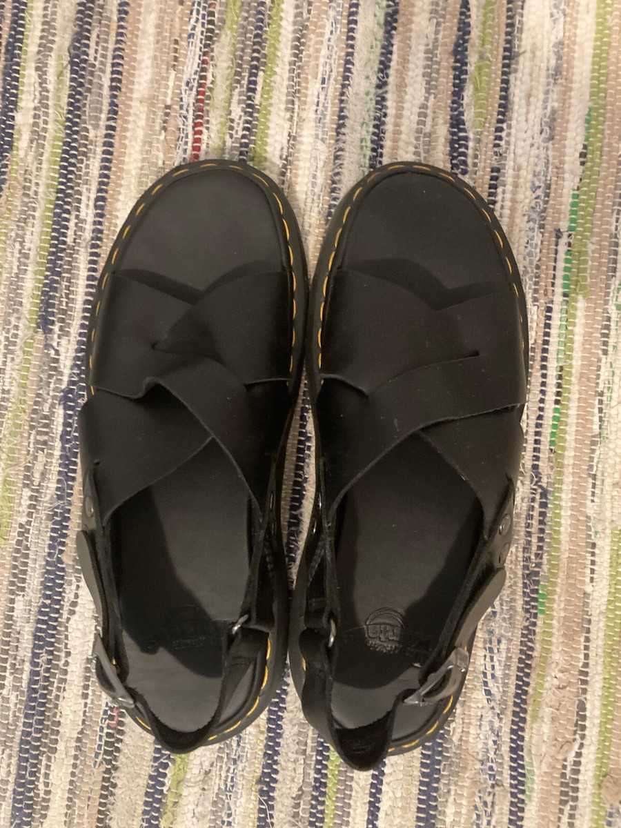 靴 Dr. Martens zane Mens Dr Martens Zane Sandals In Brown | Soletrader