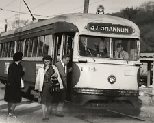 Port Authority Pittsburgh Railways PAAC PRT #1614 Route 37 PCC Streetcar Photo