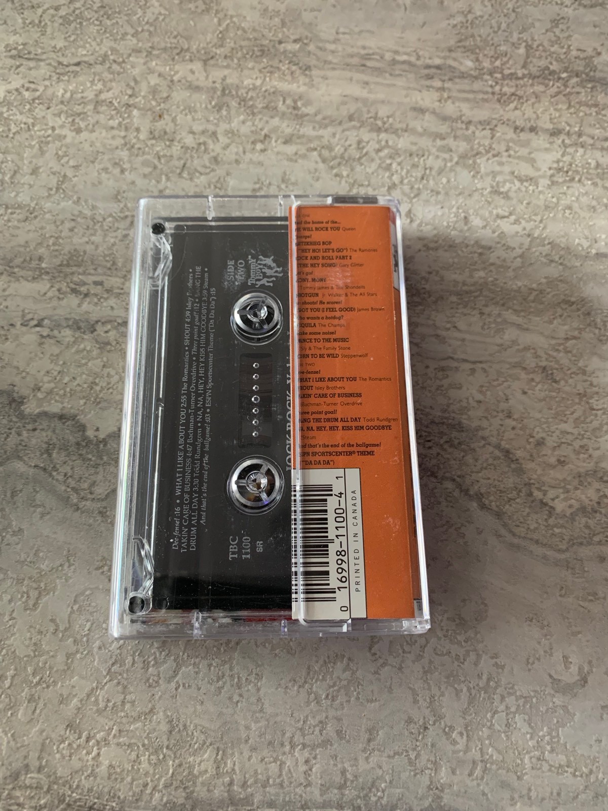 Jock Rock Volume 1 Cassette Tape ESPN eBay