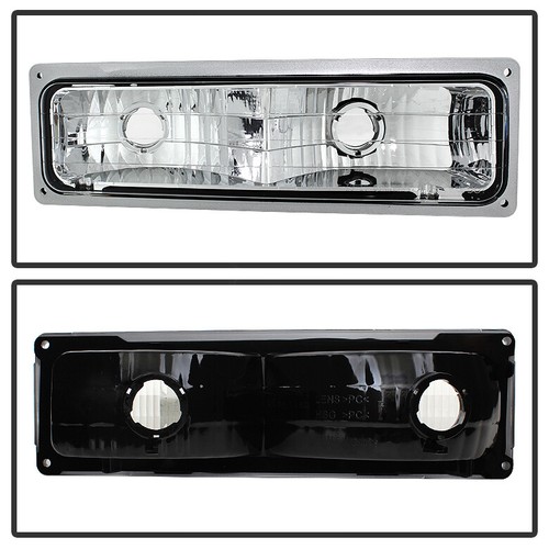 1994-1998 GMC Sierra C/K Pickup Suburban Yukon Headlights+Bumper+Corne Lights - Picture 5 of 11