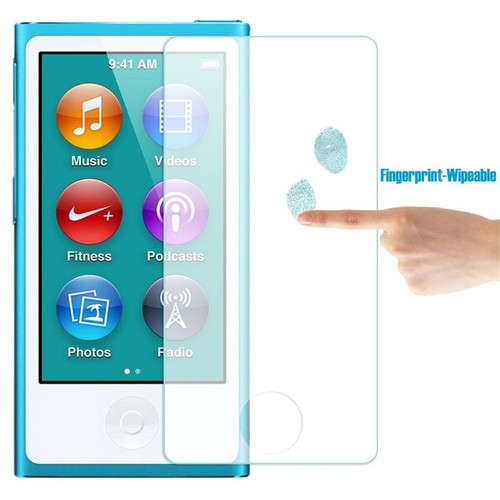 New Clear Transparent Case & Glass Screen Protector for iPod Nano 7th & 8th Gen - Picture 6 of 6