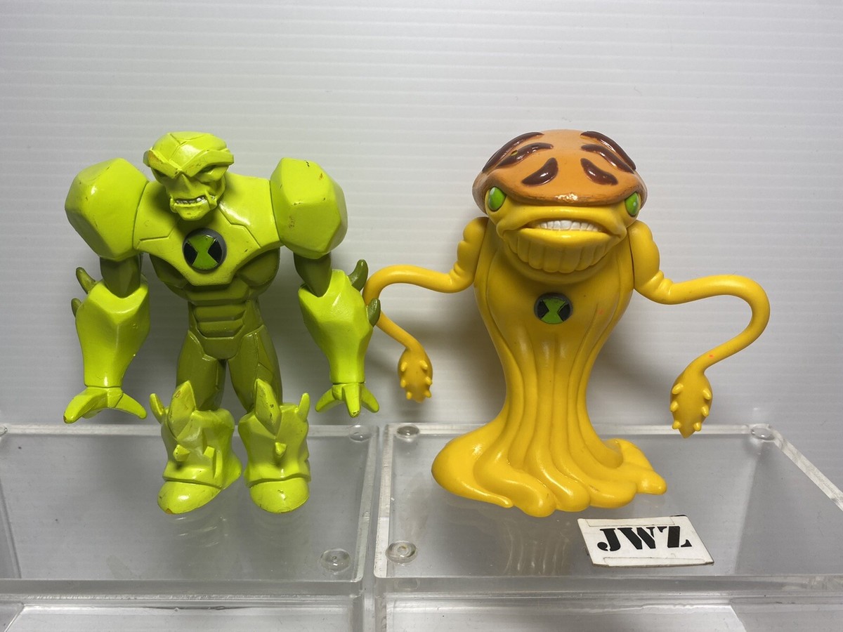 💚Ben 10 - SQUIDSTRICTOR & ROCKS FIGURE - LIMITED EDITION - Ultra