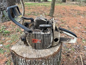Stihl 038 Vintage Motosierra, Stihl 038 Para Piezas $1 subastas que se  enumeran | eBay