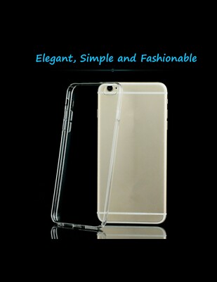 For iPhone 7/8/Plus/X/XS/XR/SE/11/12/Mini/Pro/Max Shockproof  Clear Case Cover