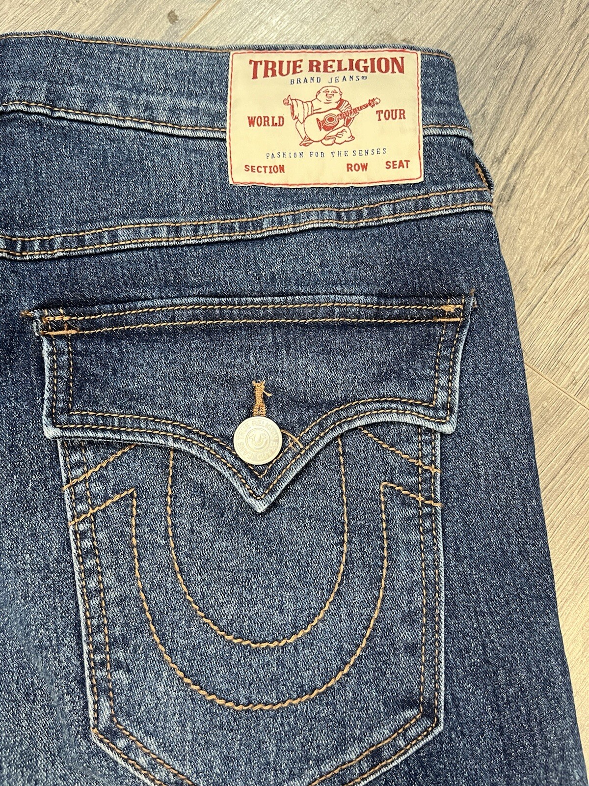 True Religion Jeans Ricky Mens W32 Relaxed Straight image 5