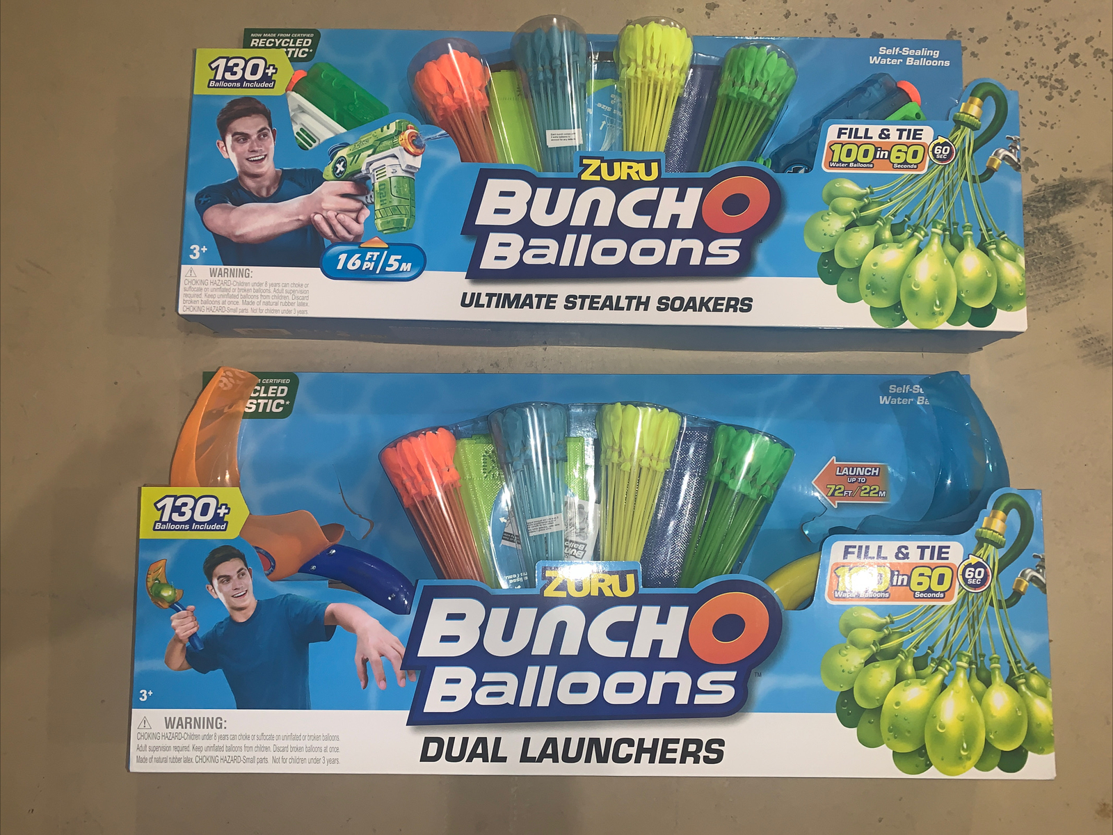 Zuru Bunch o Balloons Dual Launcher Stealth Soaker 260 Self Closing