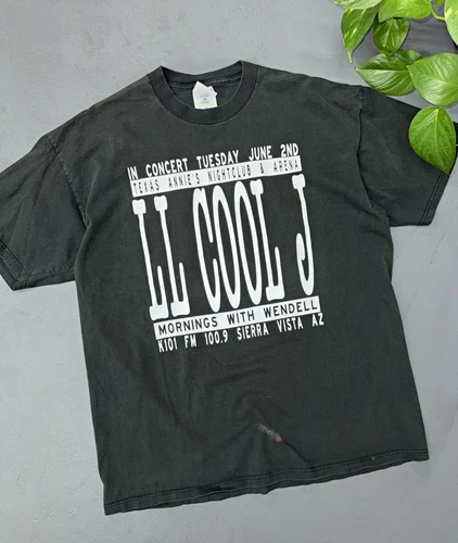 LL Cool J Concert T-Shirt 2000s vintage concert t-shirt, vintage, single stitch, B+ condition