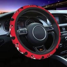 Car Steering Wheel Cover Mickey Mouse Minnie Anti-slip Car-styling Elastische Ca