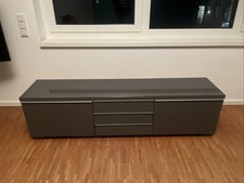 Graues Sideboard, TV-Schrank, Multimedia Board