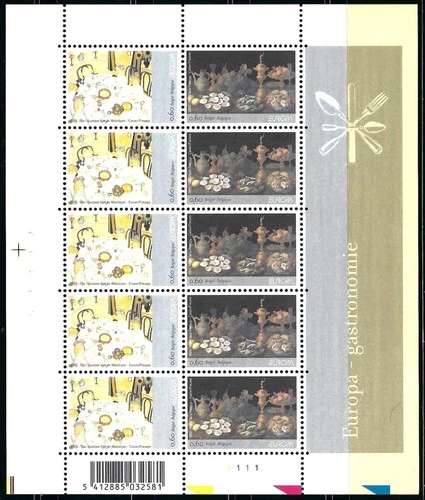 EUROPE CEPT BELGIUM 2005 MNH NEW NO FIXED STAMP SIGN **