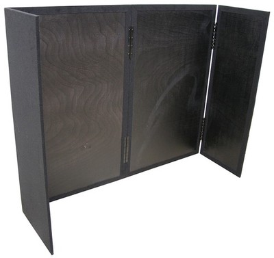 DJ Facade Equipment Heavy Duty 5/8'' Wood Portable Folding Booth Carpet