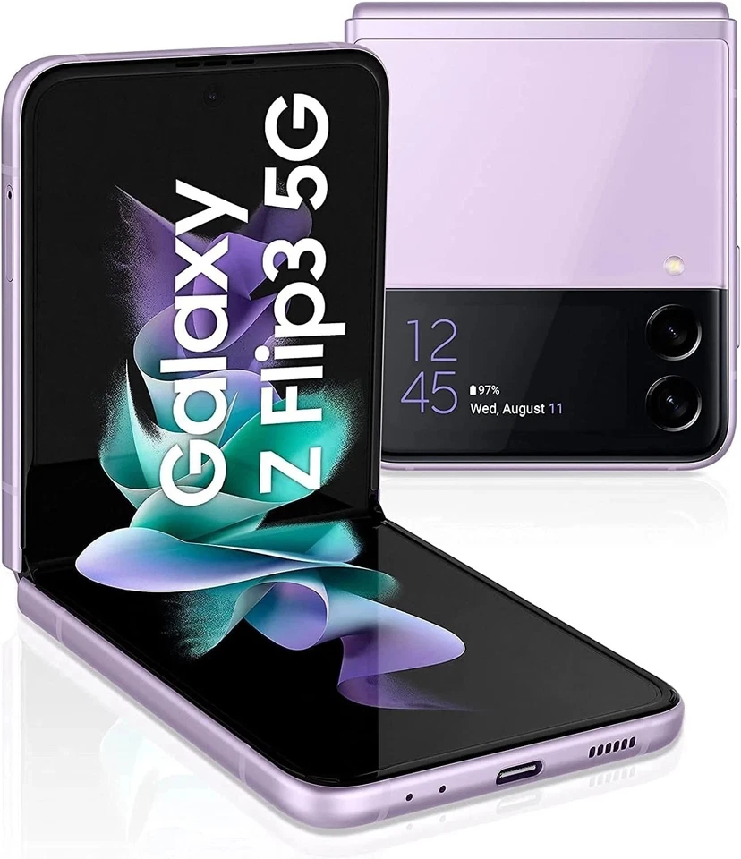 Nuovo Samsung Galaxy Z Flip3 (5G) F711B 8+128GB/256GB Senza Contratto Smartphone - Immagine 3 di 4