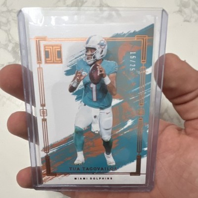 Panini 2024 Impeccable Football Tua Tagovailoa Bronze Parallel #40 Serial /25