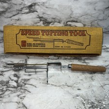 Vintage RC RUG CRAFTERS Speed Tufting Tool Set Rug And Tapestry craft