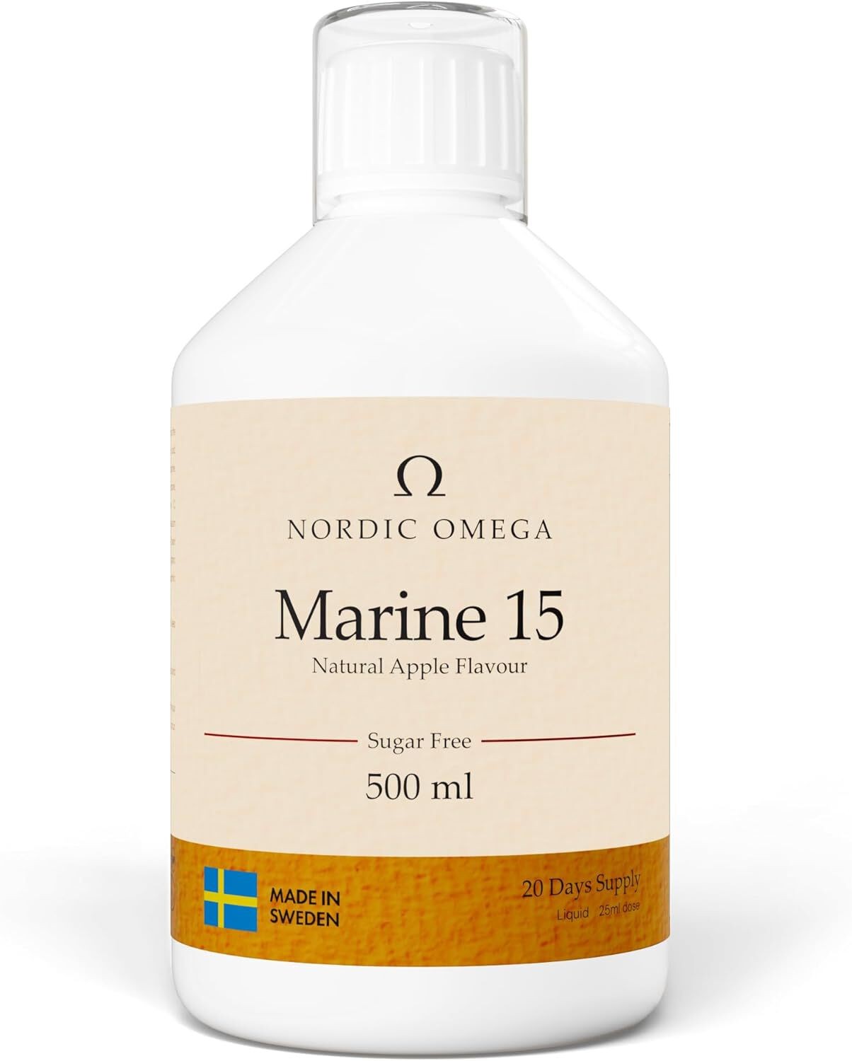 Nordic Omega Marine Collagen 15 Liquid Apple 500ml