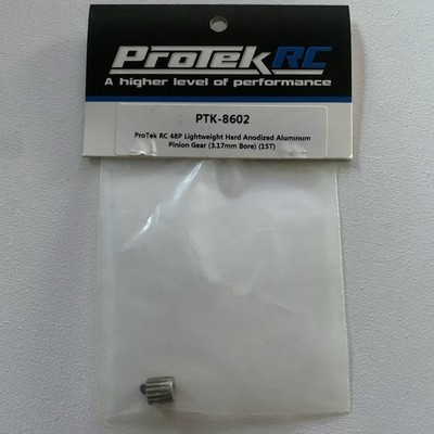 ProTek RC 15 Tooth Lightweight Hard Aluminum Pinion Gear PTK-8602 NEW