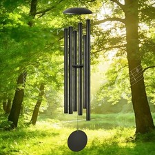 60" Extra Large Wind Chimes with Outside Deep Tone, 6 Thick and 60" 6 Thick