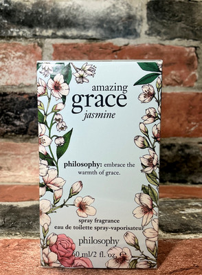 Philosophy Amazing Grace Jasmine Eau de Toilette Spray Fragrance 2 fl oz NIB