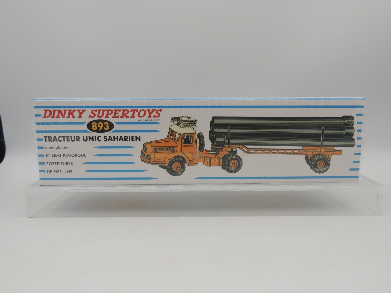 Dinky Toys F n° 893 tracteur UNIC Saharien pipe line jamais