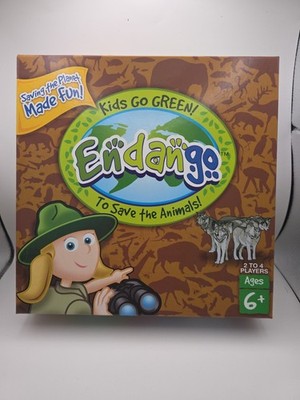 313 ENDANGO KIDS GO GREEN SPIEL UM DIE TIERE ZU RETTEN ALTER 6+ 2 BIS 4 SPIELER FAMILIE 