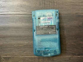 Nintendo GameBoy Color GBC W/ Laminated IPS & New Shell & Glass Lens - Crystal