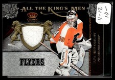 2011-12 Panini Crown Royale All The Kings Men Memorabilia Ilya Bryzgalov