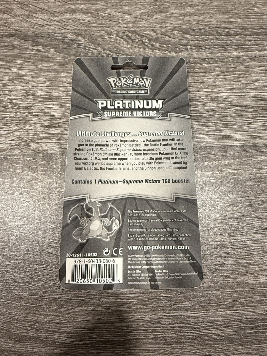 未開封 ポケモンカード Platinum Supreme Victors platinum-supreme-victors-pk-3-