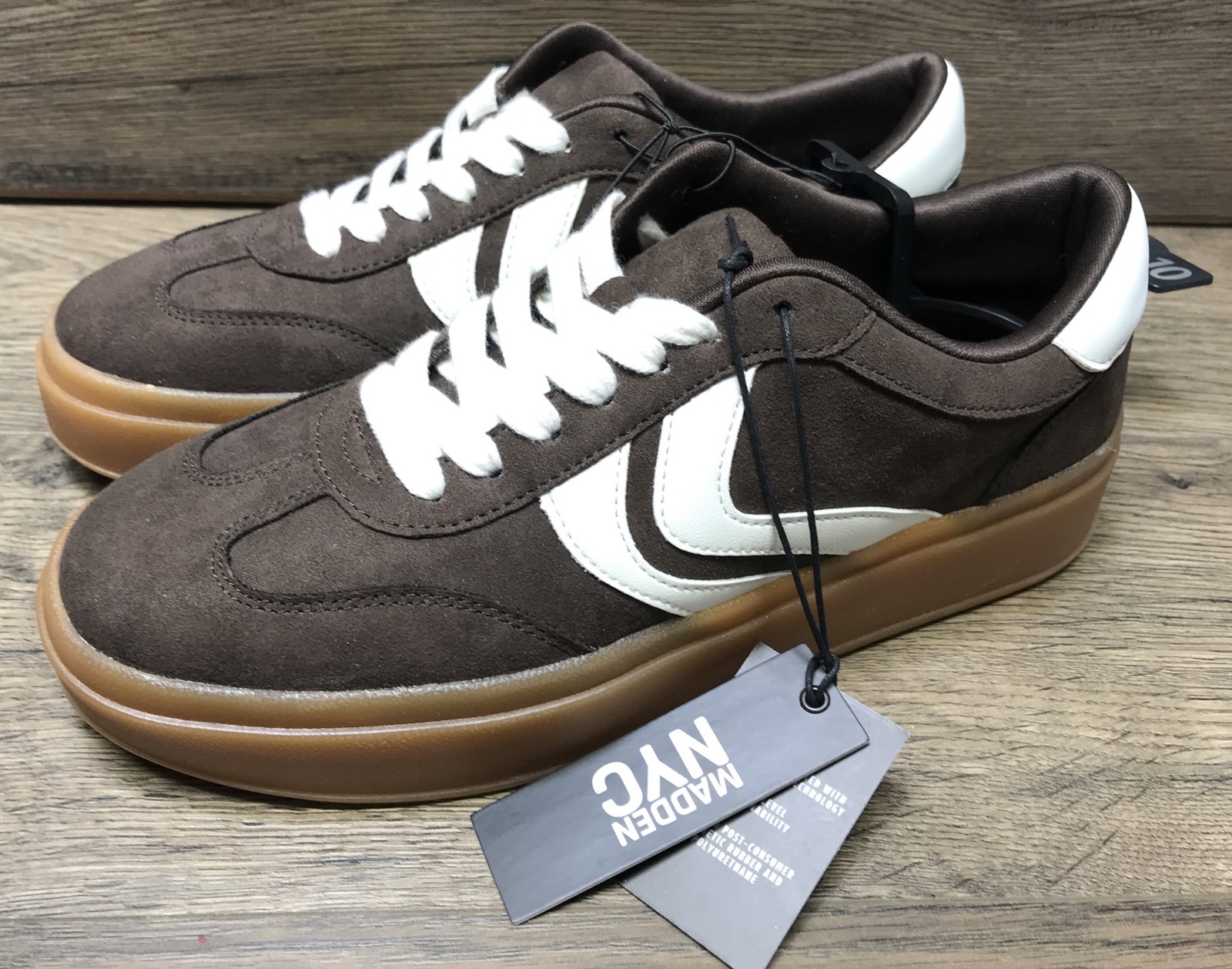 Mnyc Brown Low Top Shoes