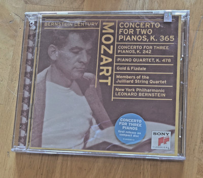 Leonard Bernstein - Concerto for Two Pianos / Piano Quartet in G Minor [New] -CD