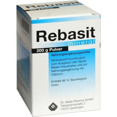 2x REBASIT Mineral Pulver 200 G