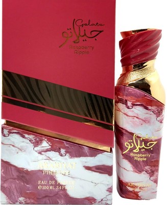Arabiyat Prestige GELATO RASPBERRY RIPPLE Women EDP 3.4 Oz Spray New