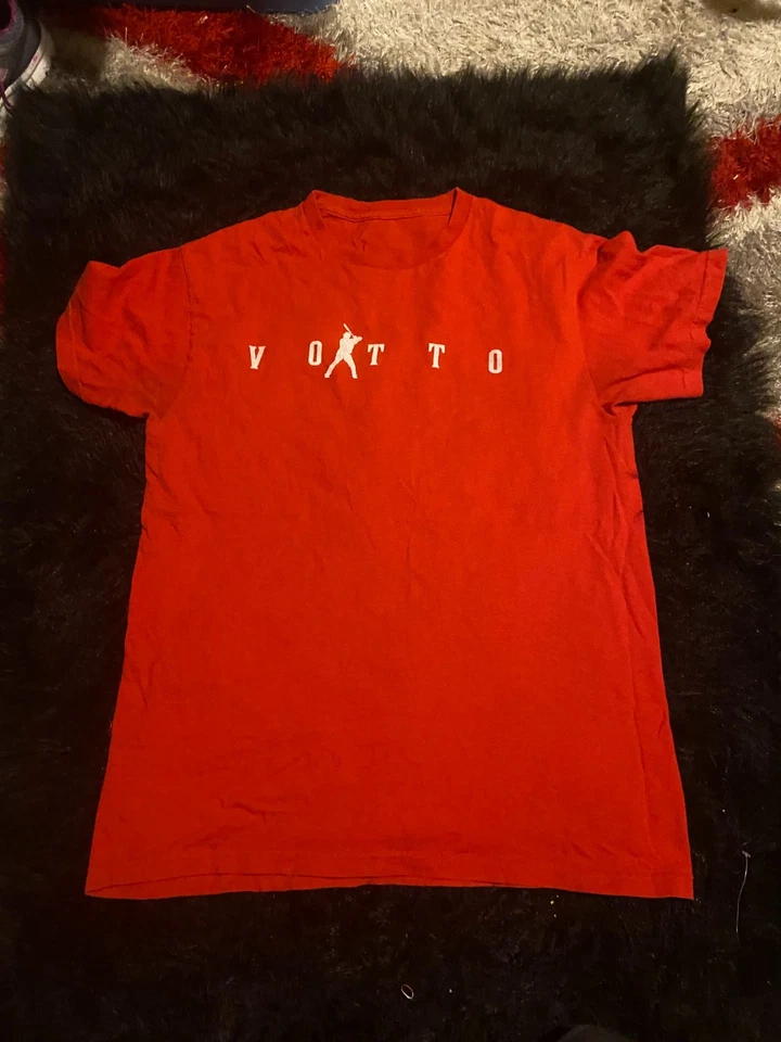 Camiseta Cincinnati Reds y2k para hombre talla mediana Joey Votto roja #19 MLB camiseta gráfica Foto 2 de 2