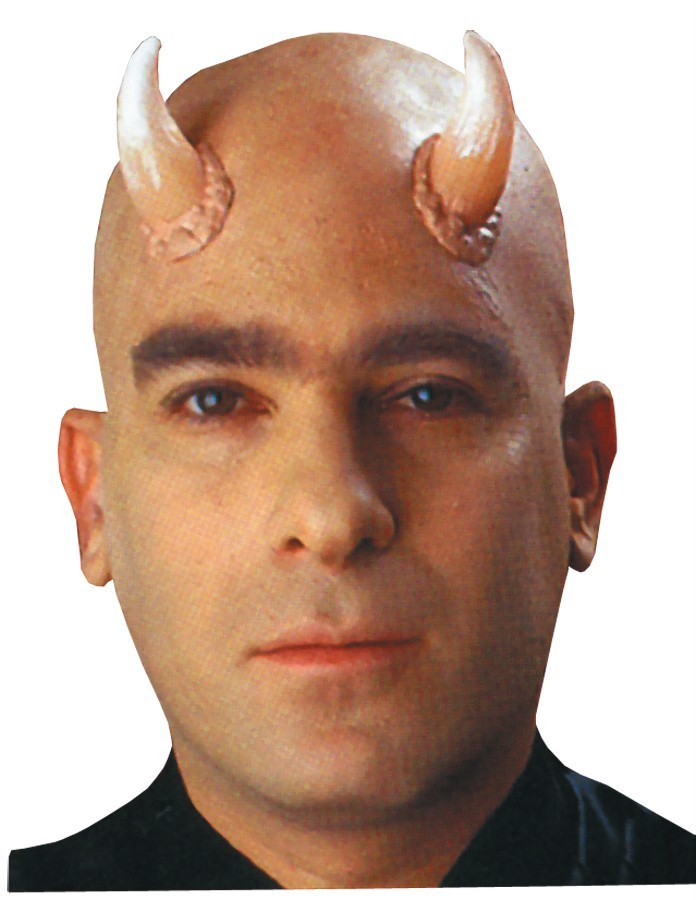 LATEX HORNS PROSTHETIC DEMON DEVIL COSTUME APPLIANCE MAKEUP FA228