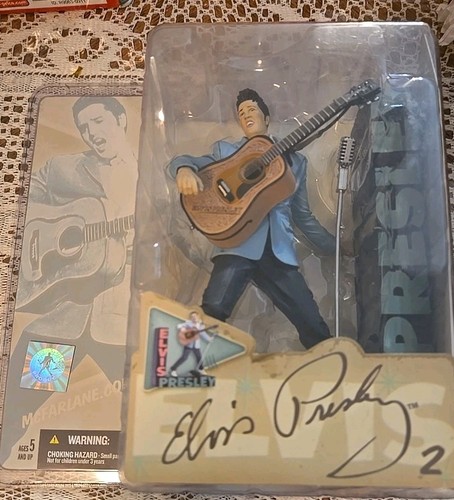 McFarlane Toys - Elvis Presley 2 - 50th Anniversary Figure - New Read