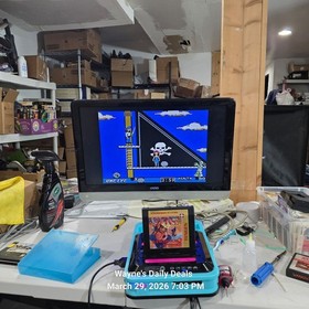 Skull & Crossbones NES (Tengen Black Cartridge) &ndash; Tested & Cleaned w/ DeoxIT