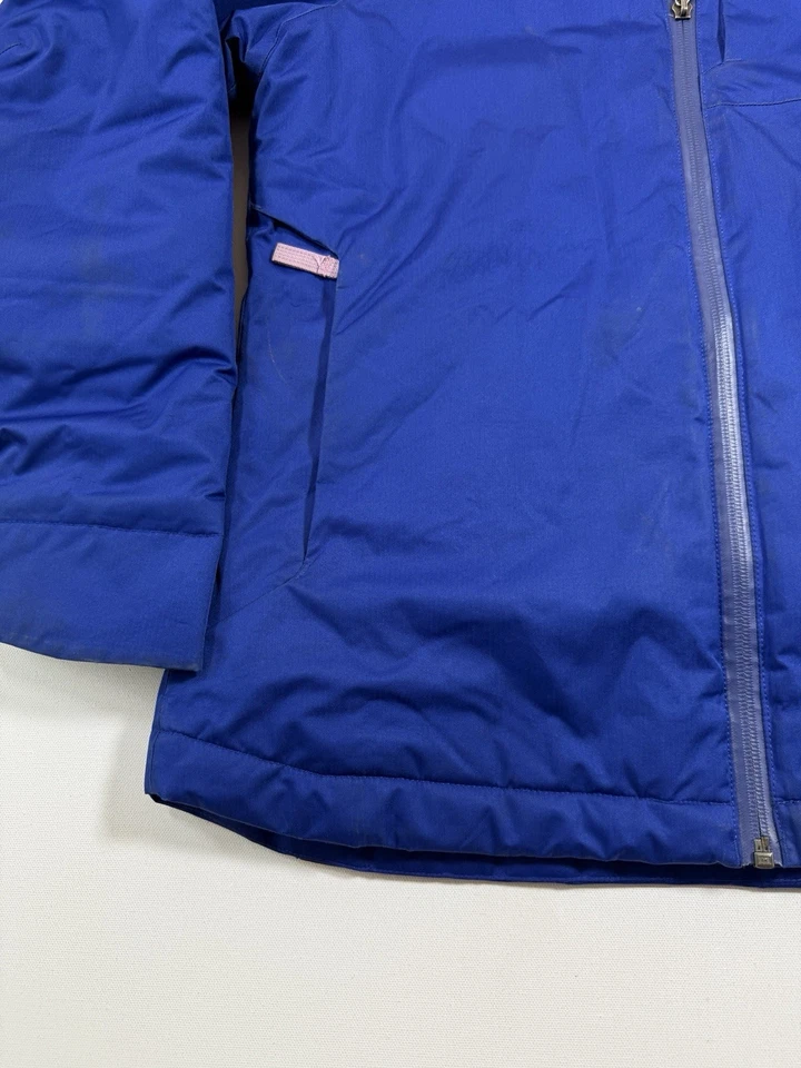 Chaqueta Patagonia Snowbelle Niñas XL Talla 14 Púrpura Cremallera Completa H2NO Rendimiento Foto 4 de 4