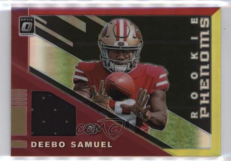 2019 Panini Donruss Optic Horizontal Red & Yellow Prizm Deebo Samuel #RP17 0yn1