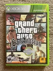 Xbox 360 GTA Grand Theft Auto San Andreas game (very good, unsealed)