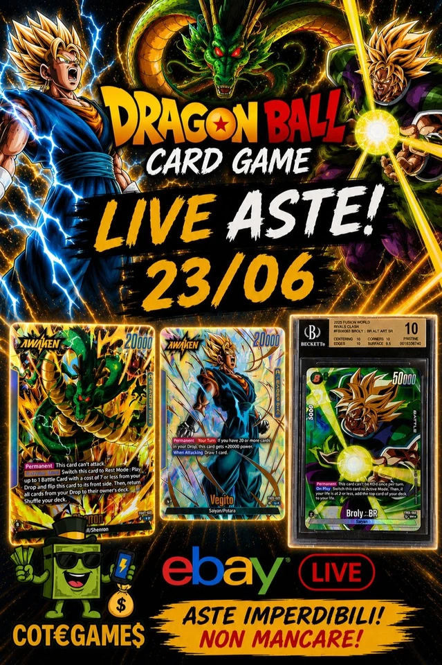 [LIVE] 💣3 BOMBE + ASTE DRAGON BALL🐉🔨Partenza 1€