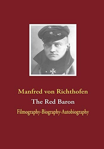 The Red Baron by Richthofen, von  New 9783837092172 Fast Free Shipping<-