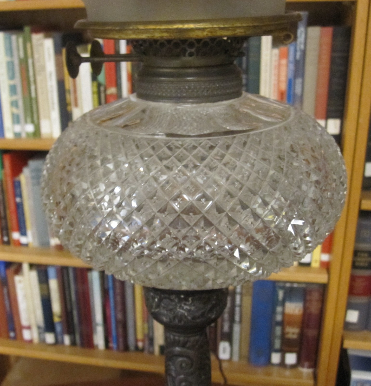 Victorian Banquet Lamp  ca. 1880  Pairpoint Mfg Co. New Bedford, MA - Excellent!