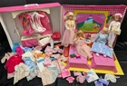 Vintage 1974 Barbie Sleep N' Keep Case with Dolls Pajamas Nighties Accessories