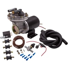 12V Electrical Power Brake Booster Vacuum Pump w/Pressure Switch 18" to 22"