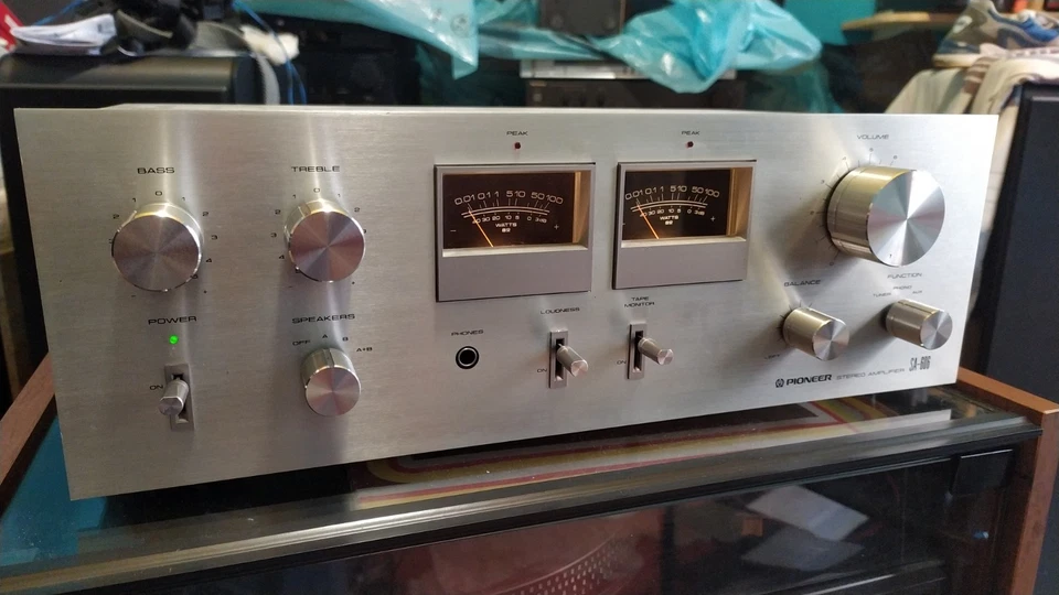 Amplificatore Integrato Pioneer Mod SA-606 Vintage Hi-Fi  WuMeter BELLISSIMO!!!! - Immagine 2 di 4