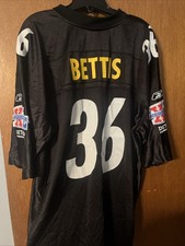Jerome Bettis Pittsburgh Steelers Jersey Reebok Super Bowl XL 2006 Size XL Read