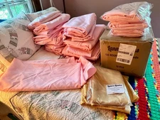 Tablecloth Bundle - Mostly Light Pink (30) (+4 Gold), Pink-16 Used Once & 14 New