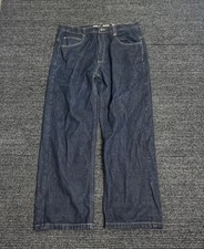 Vintage Southpole Jeans Men 36 Fit 34x30 Blue Denim Baggy Wide Leg Custom Y2K