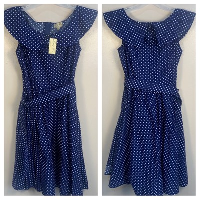 lindy bop swing dress vintage blue watercolour floral print cotton bnwt size 20 (276261331017), lindy bop swing dress vintage blue watercolour floral print cotton bnwt size 20 (276261331017),