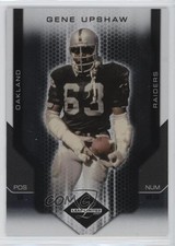 2007 Leaf Limited 101/249 Gene Upshaw #132 HOF 1e1b