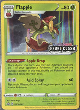 Flapple - SWSH022 - Pre Release Promo - Holo -  Rebel Clash - NM/M on eBay